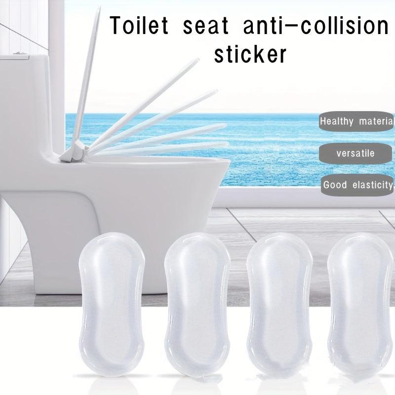 5pcs Bidet Toilet Seat Bumpers Sticky Rubber Toilet Seat Bumpers