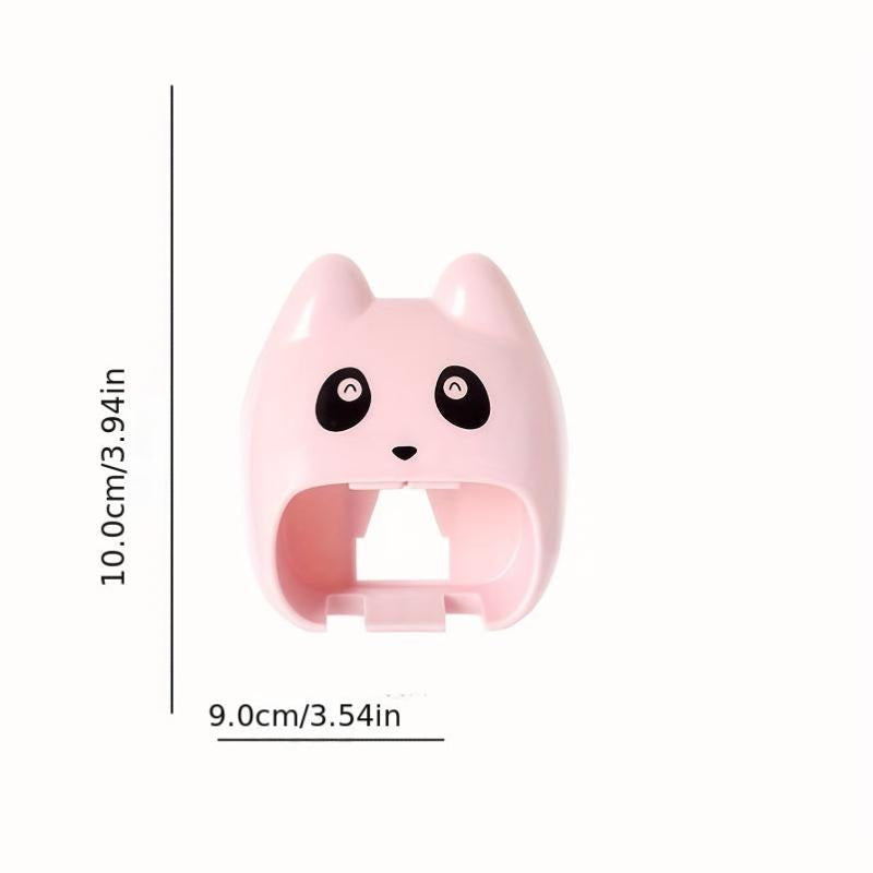 Cute Toothbrush Holder with Functional Wall Mount