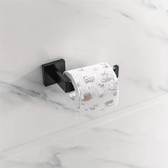 Toilet Roll Paper Holder Bathroom Tissue Storage Rack Wall Mounted