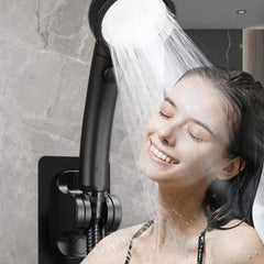2pcs Aluminum Shower Bracket, No Wall Damage, Bathroom Accessory