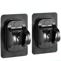 2pcs Aluminum Shower Bracket, No Wall Damage, Bathroom Accessory