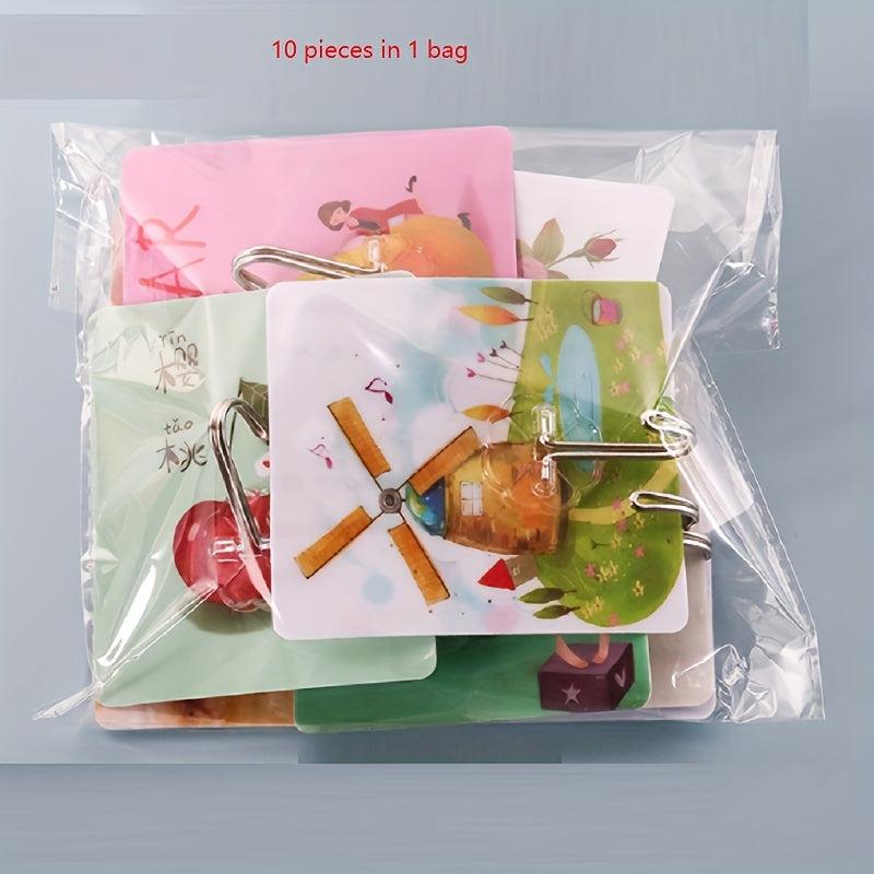Transparent Seamless Hook Self Adhesive Wall Hanger Bathroom Kitchen Cloakroom