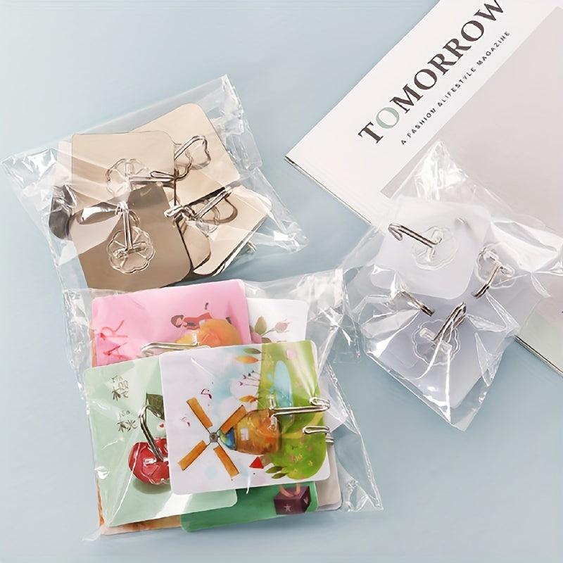 Transparent Seamless Hook Self Adhesive Wall Hanger Bathroom Kitchen Cloakroom