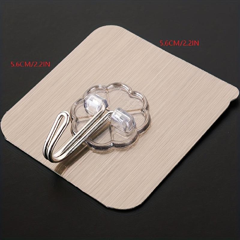 Transparent Seamless Hook Self Adhesive Wall Hanger Bathroom Kitchen Cloakroom