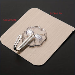Transparent Seamless Hook Self Adhesive Wall Hanger Bathroom Kitchen Cloakroom
