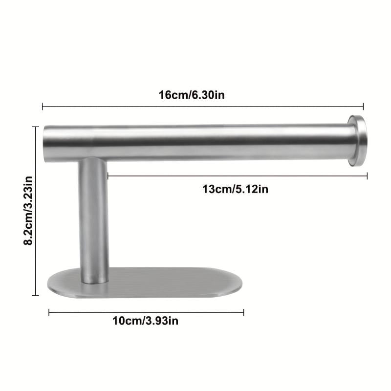 Toilet Roll Paper Holder Self adhesive Bathroom Tissue Storage Rack