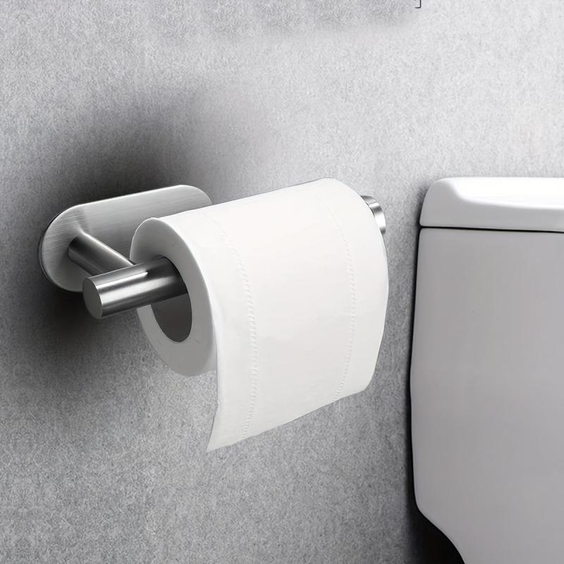 Toilet Roll Paper Holder Self adhesive Bathroom Tissue Storage Rack