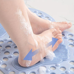 1pc Bathroom Anti-slip Mats Waterproof Household Shower Room Floor Mats