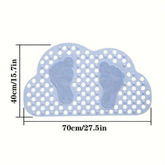 1pc Bathroom Anti-slip Mats Waterproof Household Shower Room Floor Mats