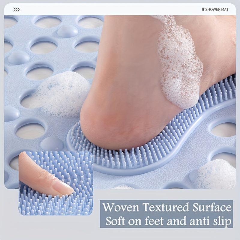 1pc Bathroom Anti-slip Mats Waterproof Household Shower Room Floor Mats
