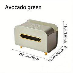 Nordic Style Desktop Tissue Box Phone Holder Remote Control Storage Box
