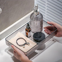 Bathroom Storage Tray Vanity Sink Organizer