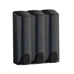3pcs Manual Soap Dispenser Hand Sanitizer Shower Gel Shampoo Liquid Container