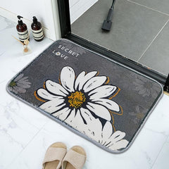 Absorbent Non Slip Floor Mat for Bathroom Toilet Bedroom