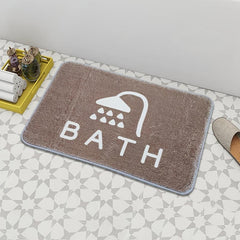 Absorbent Non Slip Floor Mat for Bathroom Toilet Bedroom