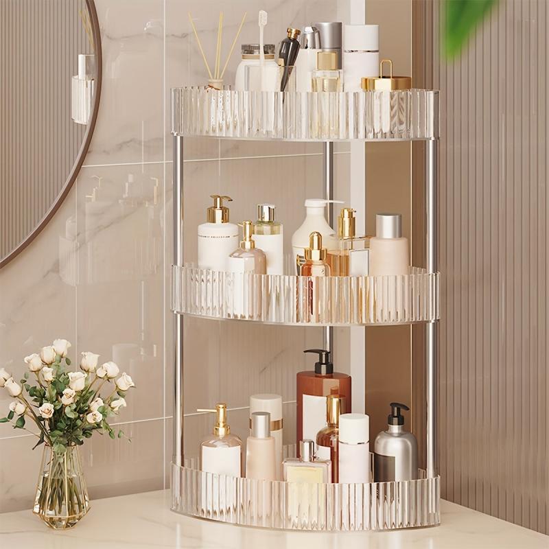 Adjustable Sturdy Storage Shelf For Toilet Cabinet