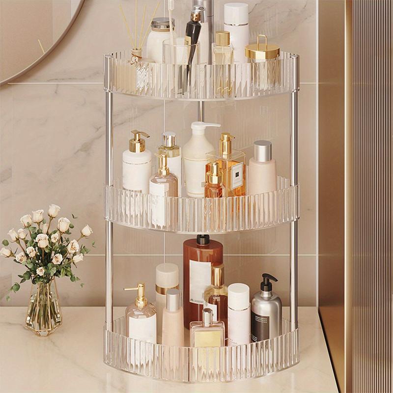 Adjustable Sturdy Storage Shelf For Toilet Cabinet