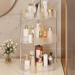 Adjustable Sturdy Storage Shelf For Toilet Cabinet