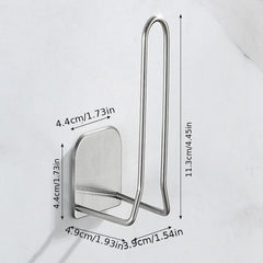 Sink Hook Sponge Holder Water Filter Rack Stainless Steel Shelf