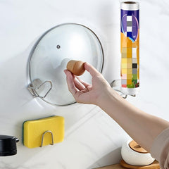 Sink Hook Sponge Holder Water Filter Rack Stainless Steel Shelf