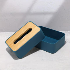 Plastic Tissue Box With Lid for Bathroom Living Room Bedroom