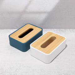 Plastic Tissue Box With Lid for Bathroom Living Room Bedroom