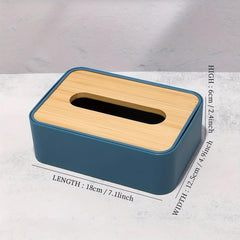 Plastic Tissue Box With Lid for Bathroom Living Room Bedroom
