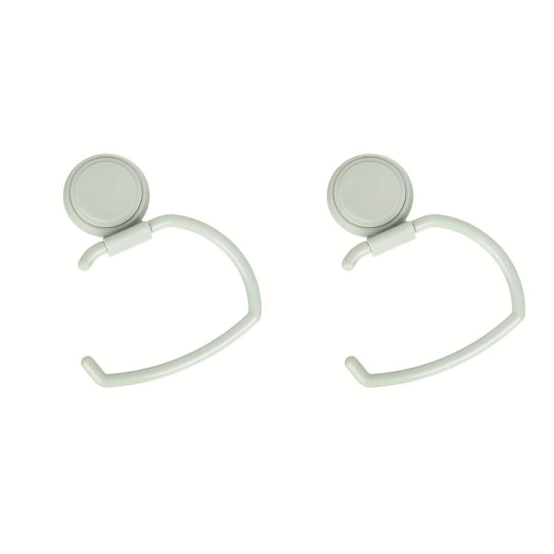 4pcs Multifunctional Towel Ring Bathroom Wall Mounted Towel Holder