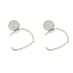 4pcs Multifunctional Towel Ring Bathroom Wall Mounted Towel Holder