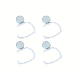 4pcs Multifunctional Towel Ring Bathroom Wall Mounted Towel Holder