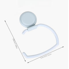 4pcs Multifunctional Towel Ring Bathroom Wall Mounted Towel Holder
