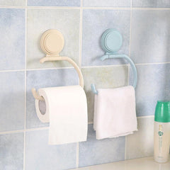 4pcs Multifunctional Towel Ring Bathroom Wall Mounted Towel Holder