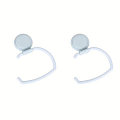 4pcs Multifunctional Towel Ring Bathroom Wall Mounted Towel Holder
