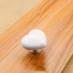 3pcs Colorful Heart Toilet Tank Button Love Button