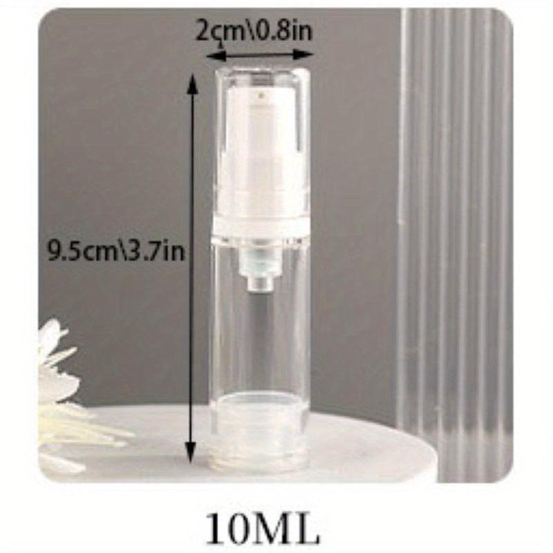Clear Thin Tube Spray Bottle for Cosmetics Skin Care