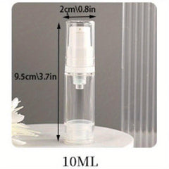 Clear Thin Tube Spray Bottle for Cosmetics Skin Care