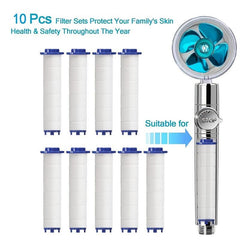 10pcs Shower Filter For Handheld Shower Head - Set Of 10 Replacement Filters