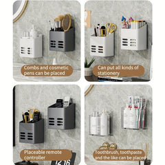 Bathroom Storage Rack Wall mounted Washstand Toothbrush Storage Box