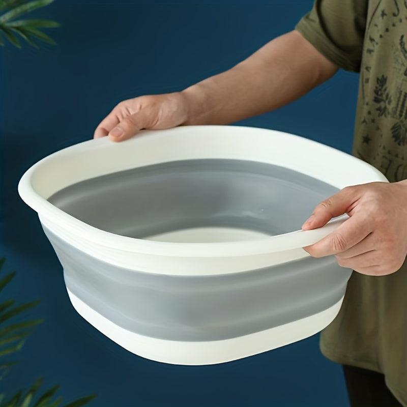 Portable Collapsible Washbasin Foldable Plastic Home Travel Camping
