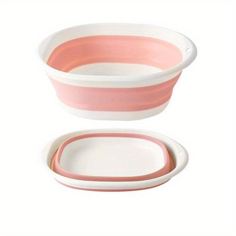 Portable Collapsible Washbasin Foldable Plastic Home Travel Camping