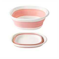 Portable Collapsible Washbasin Foldable Plastic Home Travel Camping