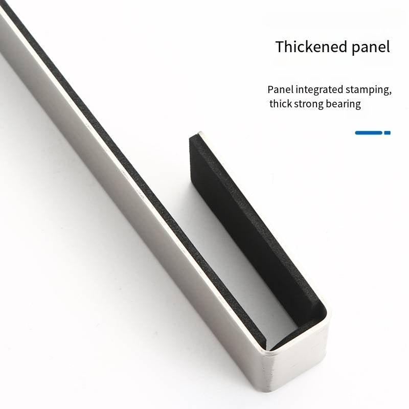 Detachable Stainless Steel Glass Door Back Hook for Bathroom Hanging