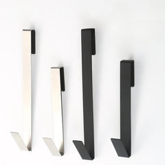 Detachable Stainless Steel Glass Door Back Hook for Bathroom Hanging