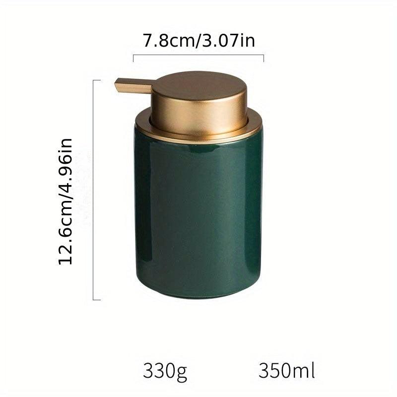 Ceramic Soap Dispenser Countertop Lotion Bottle With Pump