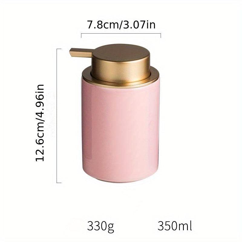 Ceramic Soap Dispenser Countertop Lotion Bottle With Pump