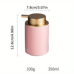 Ceramic Soap Dispenser Countertop Lotion Bottle With Pump