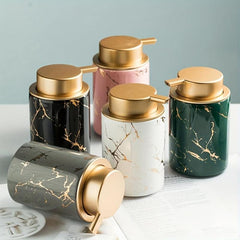 Ceramic Soap Dispenser Countertop Lotion Bottle With Pump