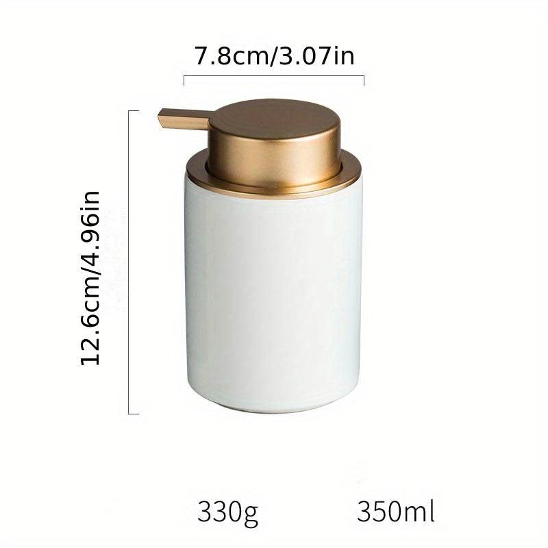 Ceramic Soap Dispenser Countertop Lotion Bottle With Pump