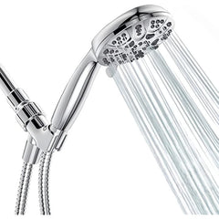 Adjustable Handheld Shower Head with 6 Spray Settings