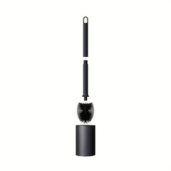 Stainless Steel Toilet Brush Set 360 No Dead Angle Brush Head